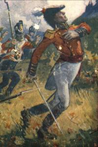 Brock shot at Queenston Brock shot at Queenston